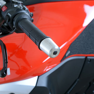 R&G Stainless Steel Bar Ends for Ducati Streetfighter V4